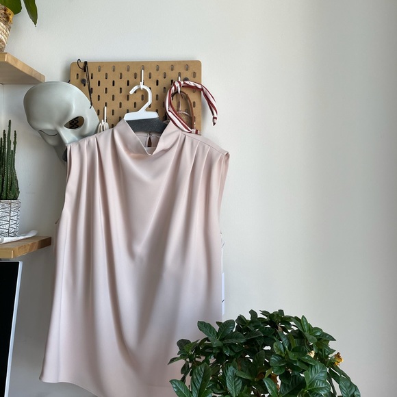 Sleeveless Fabienne Top - Bone - Picture 5 of 8